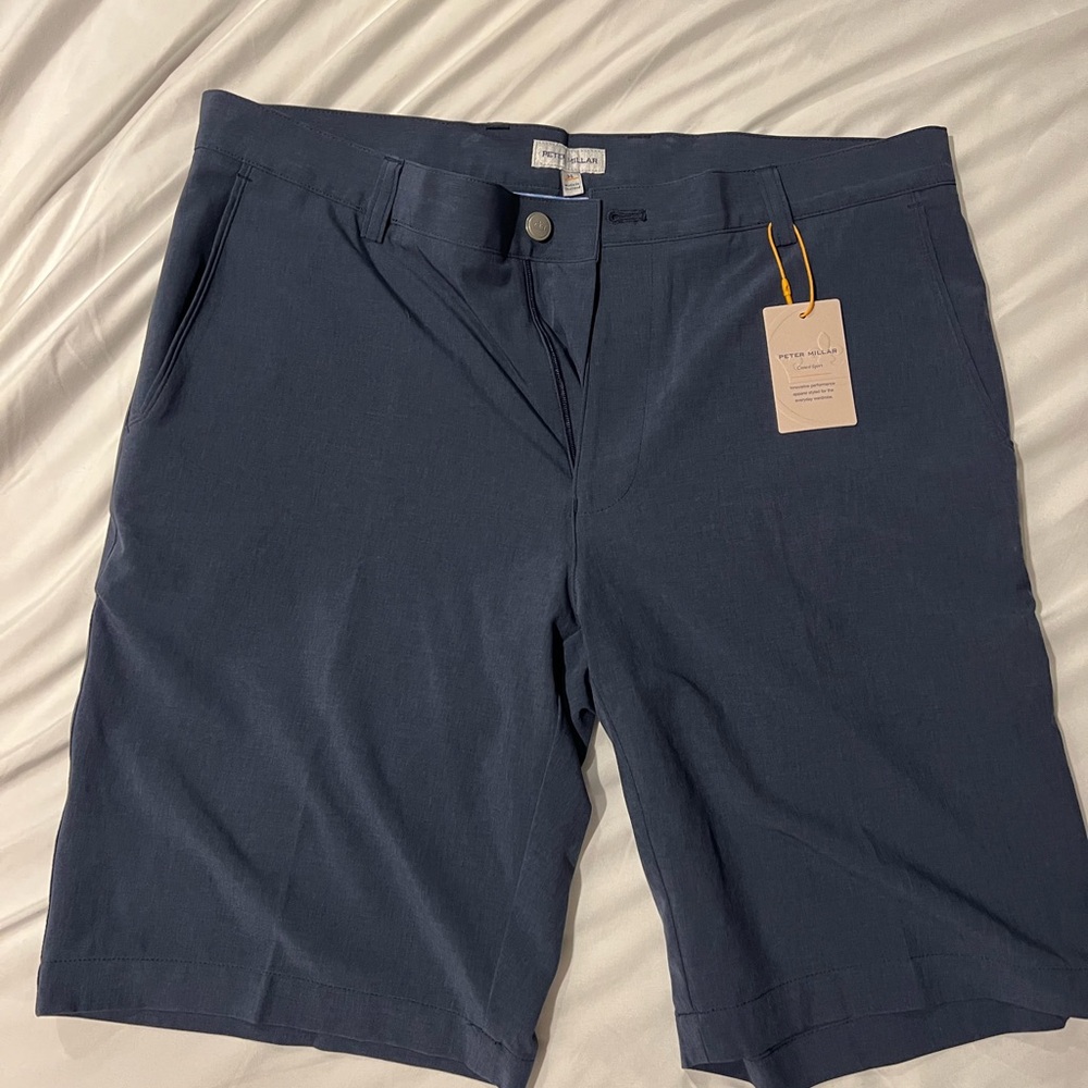 Peter Millar Shackleford Performance Hybrid Short NWT